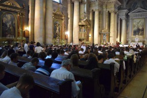 „Veni Sancte” –  ökumenikus istentisztelet a belvárosi római katolikus plébániatemplomban  