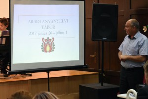 Pedagógusnap Aradon, a Csiky Gergely Főgimnáziumban, 2017. október 2-án