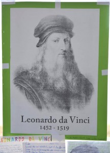 Plakátkészítés Da Vinciről