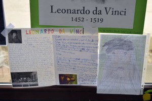 Plakátkészítés Da Vinciről