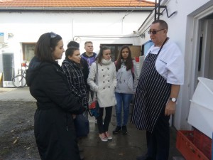 A közgazdaság és turizmus osztályosok szakmai gyakorlata Szegeden