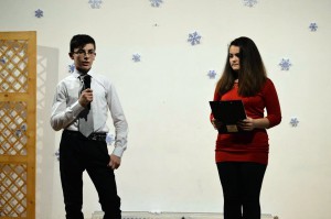 Igazán csöves Karácsony  – a hetedikes és nyolcadikos tanulók karácsonyi műsora 2017. december 20-án
