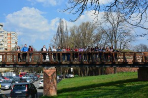 A hetedikesek történelmi sétája Nagyváradon