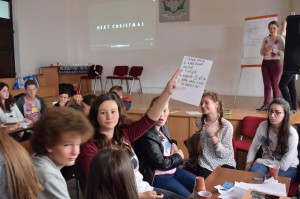 Iskolánkba látogattak a megye magyar nyolcadikos diákjai