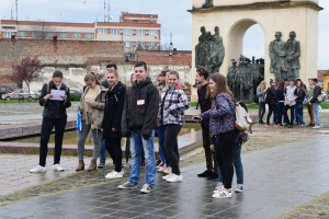 Iskolánkba látogattak a megye magyar nyolcadikos diákjai