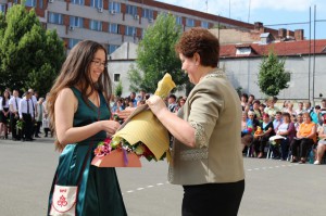 A végzősök ballagása 2017. május 26-án