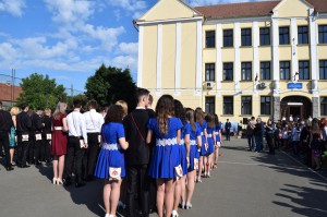 A Csiky Gergely Főgimnázium végzőseinek ballagása 2017. május 26-án