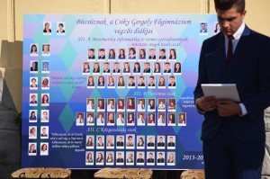 A Csiky Gergely Főgimnázium végzőseinek ballagása 2017. május 26-án