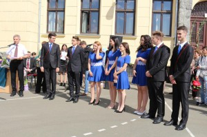 A Csiky Gergely Főgimnázium végzőseinek ballagása 2017. május 26-án