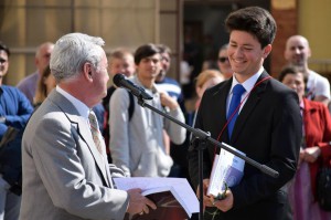 A Csiky Gergely Főgimnázium végzőseinek ballagása 2017. május 26-án