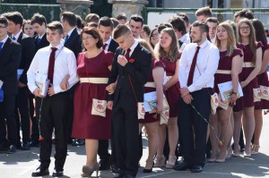 A Csiky Gergely Főgimnázium végzőseinek ballagása 2017. május 26-án