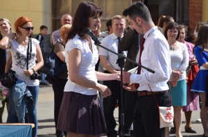 A Csiky Gergely Főgimnázium végzőseinek ballagása 2017. május 26-án