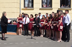 A Csiky Gergely Főgimnázium végzőseinek ballagása 2017. május 26-án