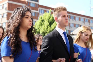 A Csiky Gergely Főgimnázium végzőseinek ballagása 2017. május 26-án 