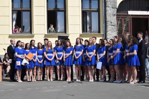 A Csiky Gergely Főgimnázium végzőseinek ballagása 2017. május 26-án 