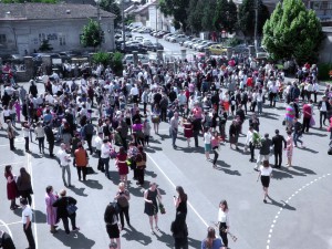 A Csiky Gergely Főgimnázium végzőseinek ballagása 2017. május 26-án 