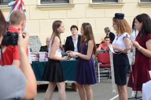 Ballagás a Csiky Gergely Főgimnáziumban, 2016. június 3-án