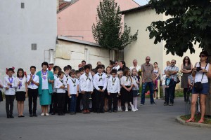 A kisiskolások tanévzárója 2016. június 22-én