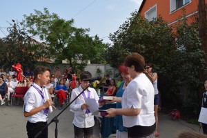 A kisiskolások tanévzárója 2016. június 22-én