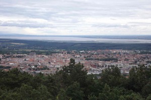 Sopron panorámája a Károly-kilátóról